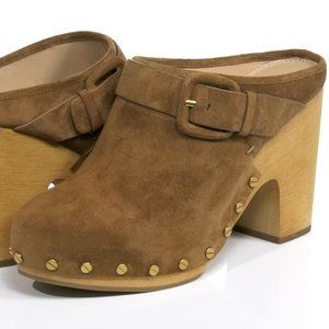 NEW Veronica Beard Dacey Clog Pecan Color Size 8.5 | Veronica Beard